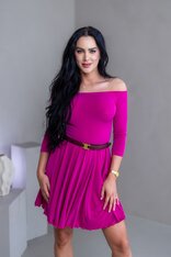 ŠATY “LARISA“ - ODHALENÉ RAMENÁ