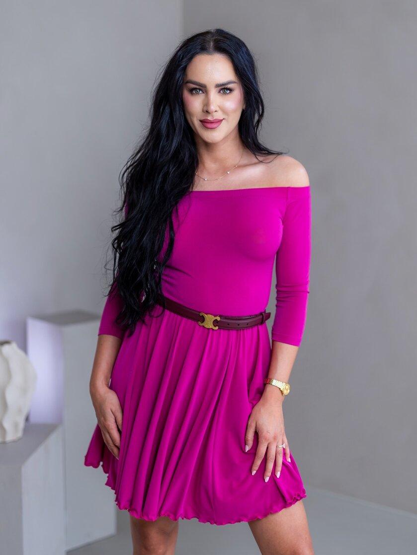 ŠATY “LARISA“ - ODHALENÉ RAMENÁ