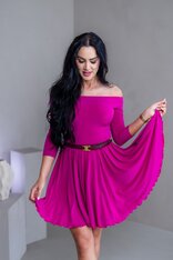 ŠATY “LARISA“ - ODHALENÉ RAMENÁ