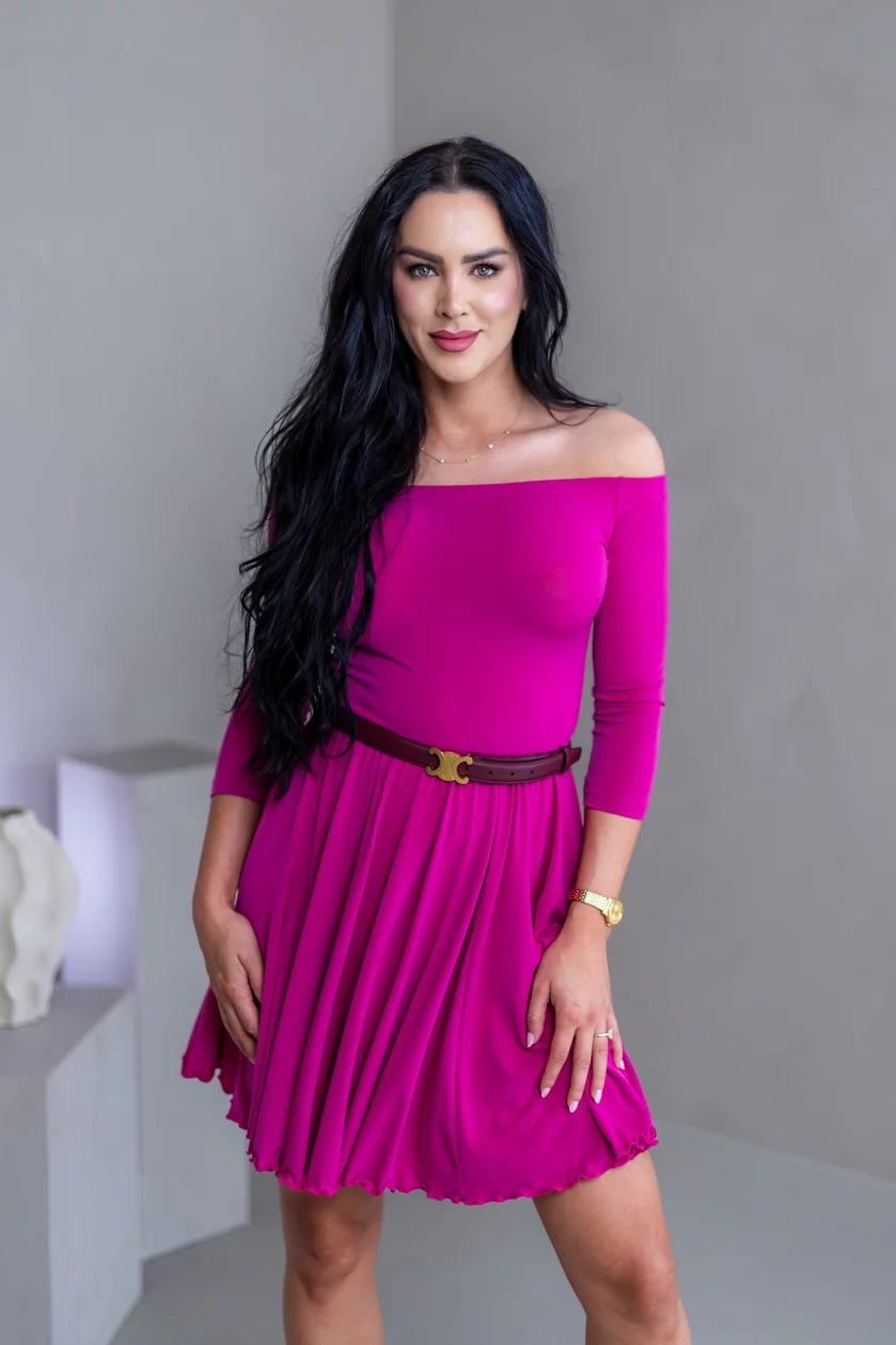 ŠATY “LARISA“ - ODHALENÉ RAMENÁ ŠATY “LARISA“ - ODHALENÉ RAMENÁ