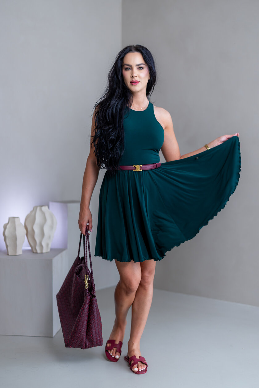 ŠATY “LARISA” - VYKROJENÉ TIELKO