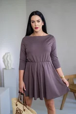 ŠATY “LAURA” S LODIČKOVÝM VÝSTRIHOM