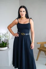 ŠATY “NINA” NA UVÄZOVACIE RAMIENKA