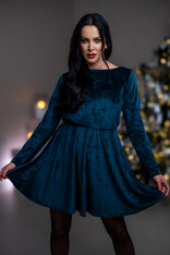 ŠATY “PATRICIA” S VODOU NA CHRBÁTE A PRILIEHAVÝMI RUKÁVMI