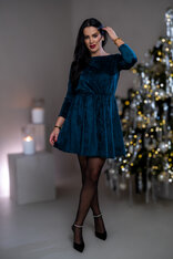 ŠATY “PATRICIA” S VODOU NA CHRBÁTE A PRILIEHAVÝMI RUKÁVMI