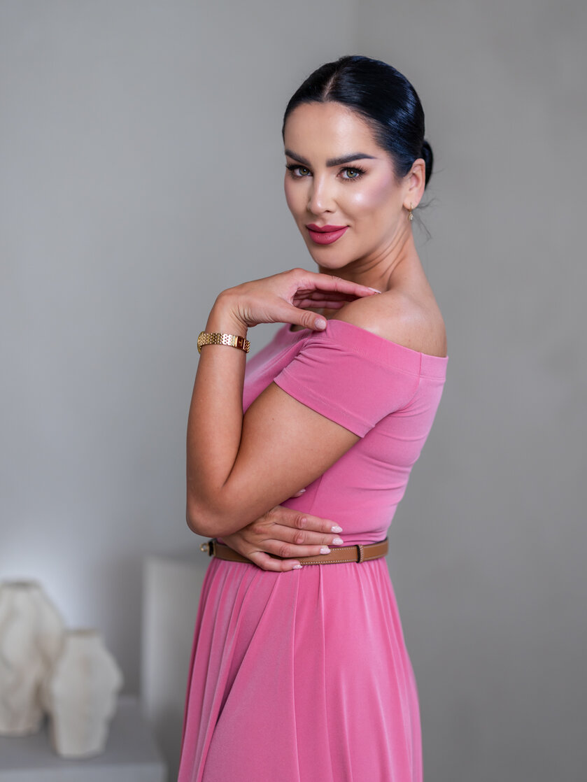 ŠATY “SELINA” - ODHALENÉ RAMENÁ