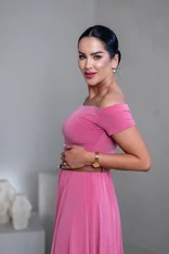 ŠATY “SELINA” - ODHALENÉ RAMENÁ ŠATY “SELINA” - ODHALENÉ RAMENÁ