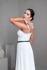 ŠATY “SELINA” - TIELKO NA UVÄZOVACIE RAMIENKA ŠATY “SELINA” - TIELKO NA UVÄZOVACIE RAMIENKA