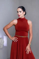 ŠATY “SELINA” - TIELKO SO STOJAČIKOM ŠATY “SELINA” - TIELKO SO STOJAČIKOM