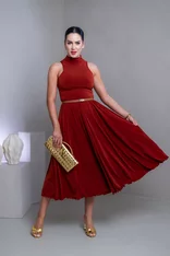 ŠATY “SELINA” - TIELKO SO STOJAČIKOM ŠATY “SELINA” - TIELKO SO STOJAČIKOM