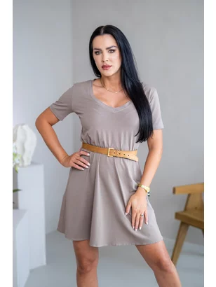 ŠATY “TAMARA“ S VÉČKOVÝM VÝSTRIHOM