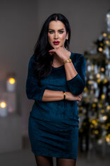 ŠATY “VERONIKA” - VEĽKÝ GUĽATÝ VÝSTRIH