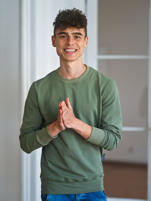 TENŠIA PÁNSKA MIKINA ZÁKLADNÁ HLADKÁ / VŠETKY FARBY