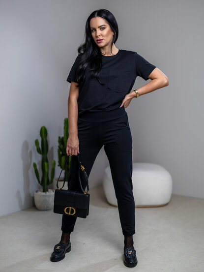 TEPLÁKOVÉ NOHAVICE - BAMBUS