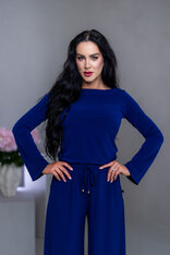 TOP “ANNETTE” - LODIČKOVÝ VÝSTRIH, ROZŠÍRENÉ RUKÁVY