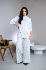 TOP “ELIZABETH” S PRINECHANÝM STOJAČIKOM A 3/4 RUKÁVMI