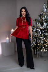 TOP “PATRICIA” - LODIČKOVÝ VÝSTRIH, PRILIEHAVÉ RUKÁVY