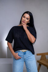 TRIČKO “MELANIE“ S LODIČKOVÝM VÝSTRIHOM - MADEIRA