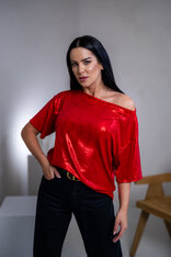 TRIČKO “MELANIE” S LODIČKOVÝM VÝSTRIHOM - SUPERSTAR