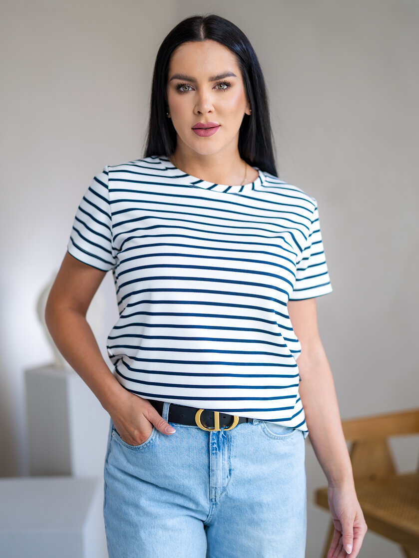 TRIČKO “VANDA” HLADKÉ - PÁSIK