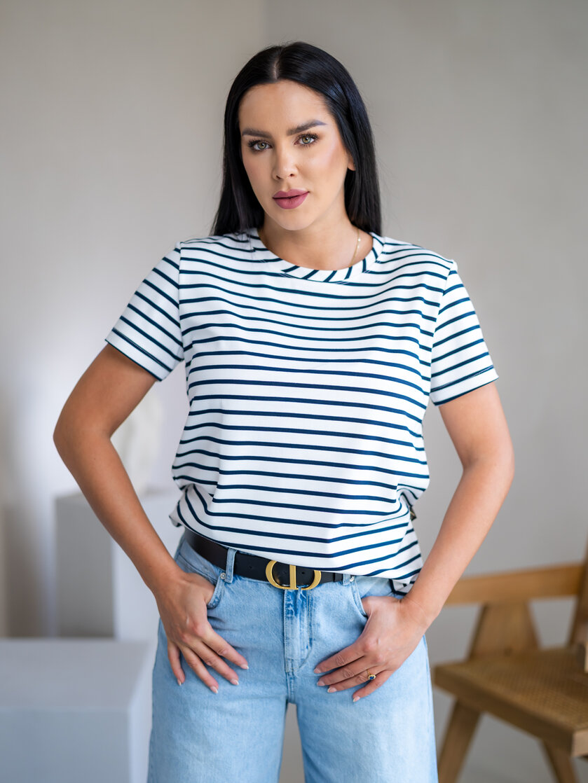 TRIČKO “VANDA” HLADKÉ - PÁSIK