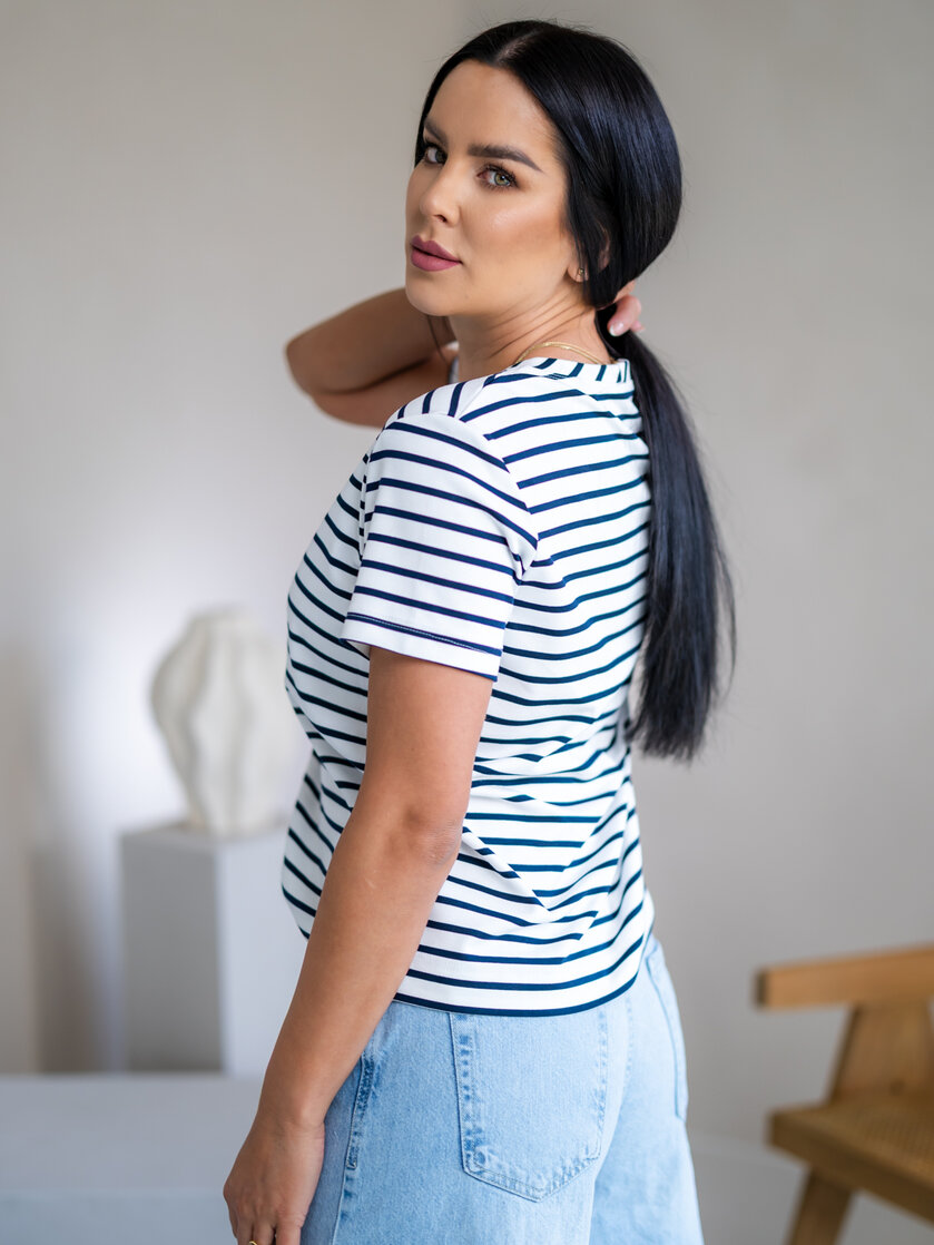 TRIČKO “VANDA” HLADKÉ - PÁSIK