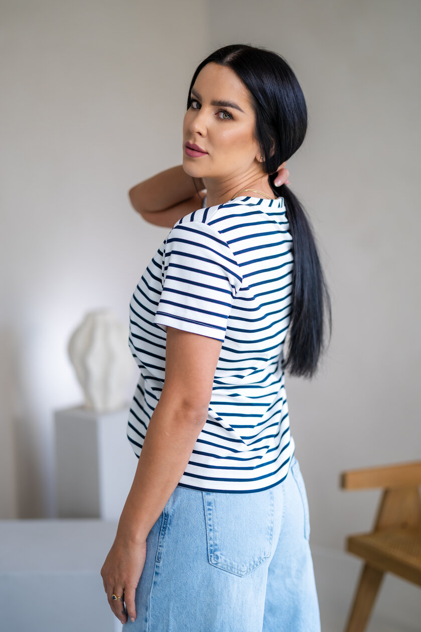 TRIČKO “VANDA” HLADKÉ - PÁSIK