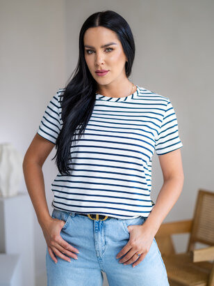 TRIČKO “VANDA” HLADKÉ - PÁSIK