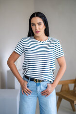 TRIČKO “VANDA” HLADKÉ - PÁSIK