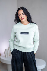 ZÁKLADNÁ MIKINA “BIANCA” - ETIKETA NA PRSIACH