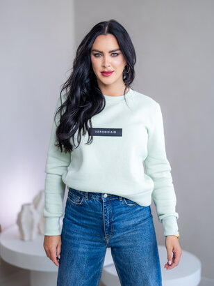 ZÁKLADNÁ MIKINA “BIANCA” - ETIKETA NA PRSIACH