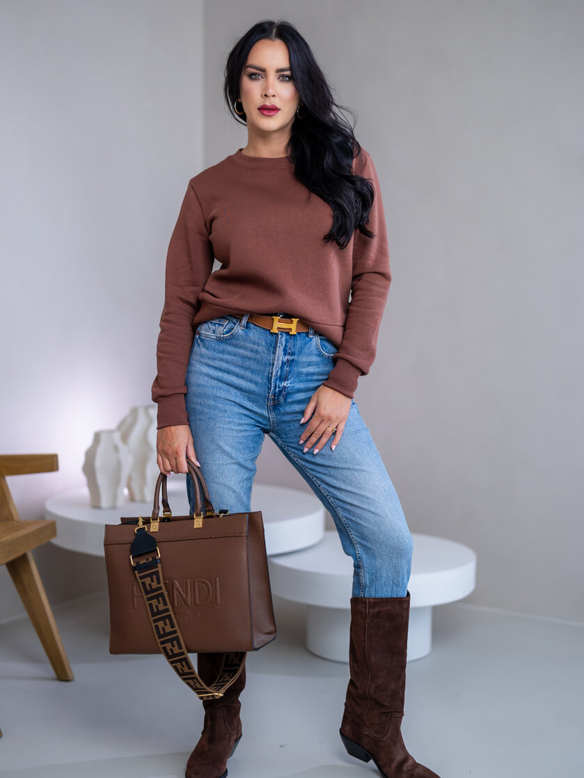 ZÁKLADNÁ MIKINA “BIANCA”- HLADKÁ