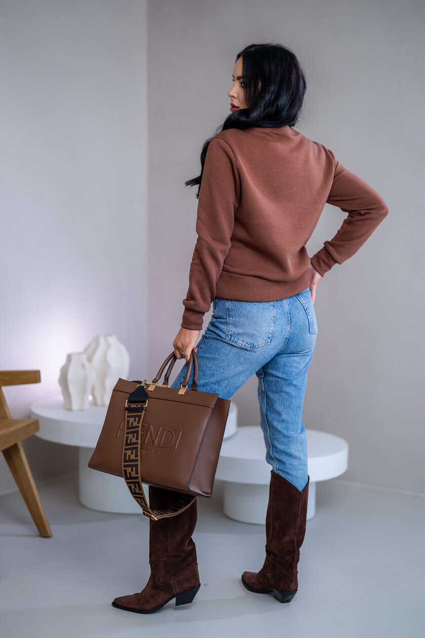 ZÁKLADNÁ MIKINA “BIANCA”- HLADKÁ