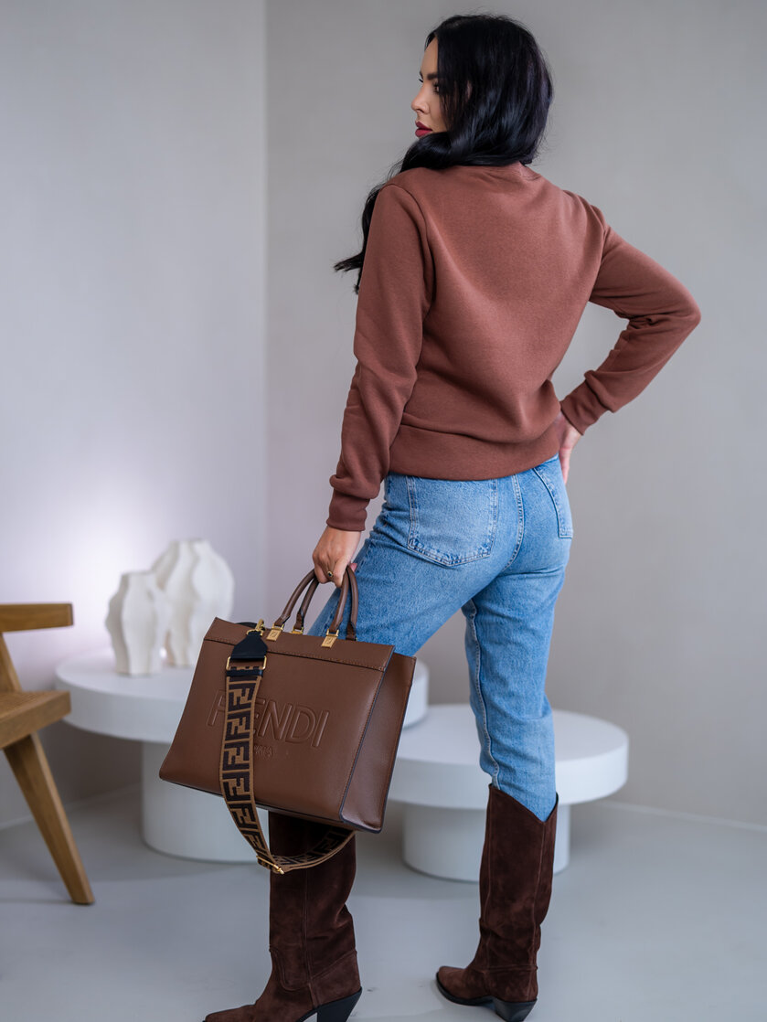 ZÁKLADNÁ MIKINA “BIANCA”- HLADKÁ