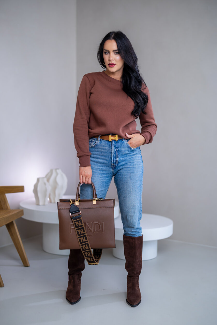 ZÁKLADNÁ MIKINA “BIANCA”- HLADKÁ