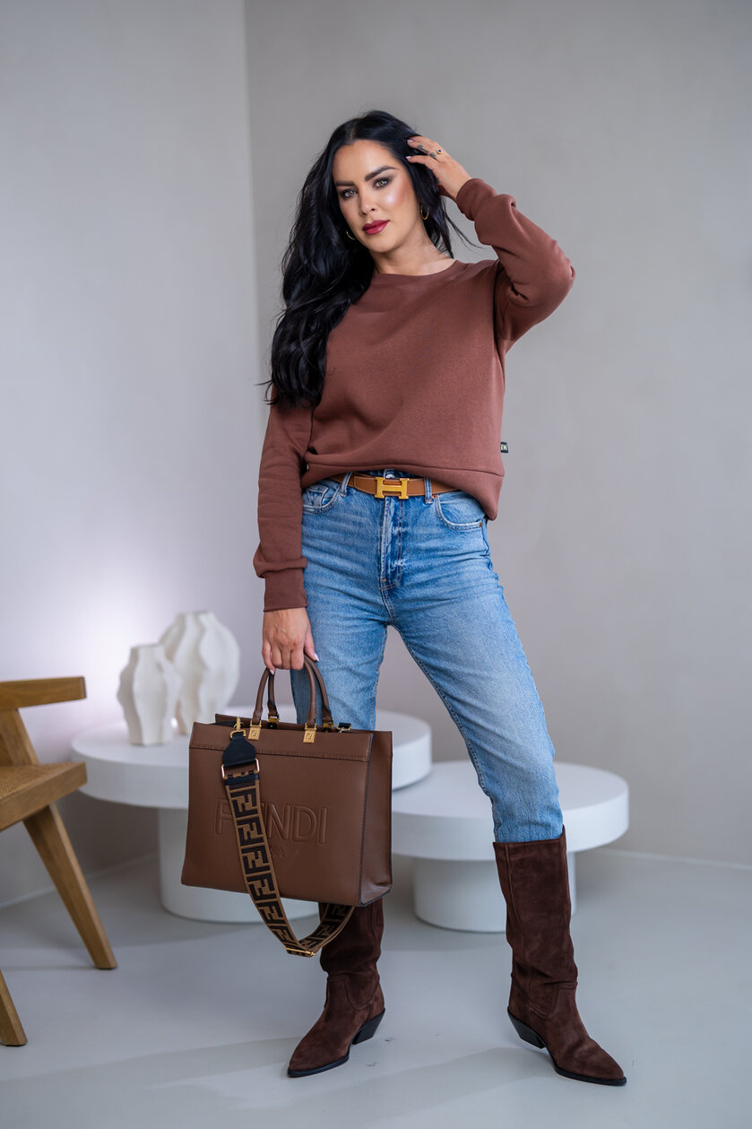 ZÁKLADNÁ MIKINA “BIANCA”- HLADKÁ