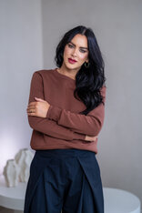 ZÁKLADNÁ MIKINA “BIANCA”- HLADKÁ