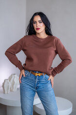 ZÁKLADNÁ MIKINA “BIANCA”- HLADKÁ