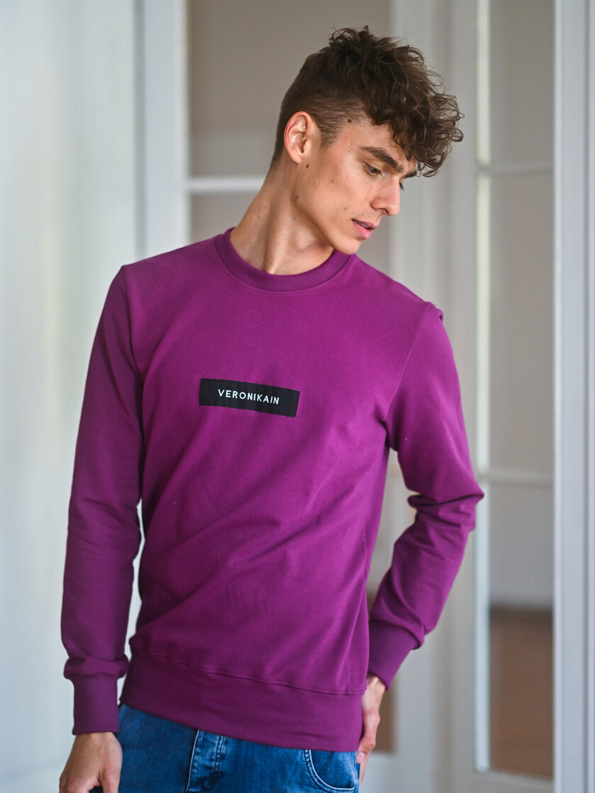 ZÁKLADNÁ PÁNSKA MIKINA S ETIKETOU / VŠETKY FARBY