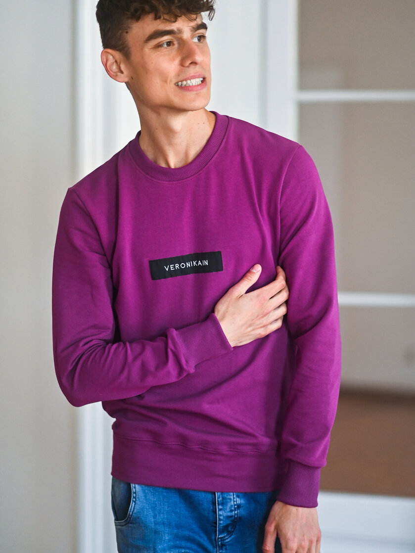 ZÁKLADNÁ PÁNSKA MIKINA S ETIKETOU / VŠETKY FARBY